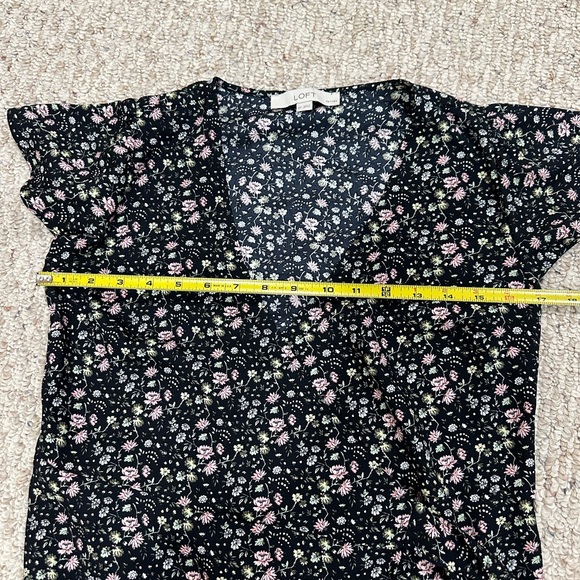 Loft Floral Wrap Dress - Picture 9 of 11